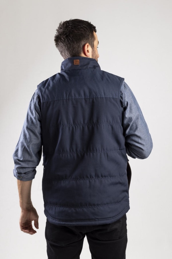 Caterpillar AG Vest Zip Up Eclipse