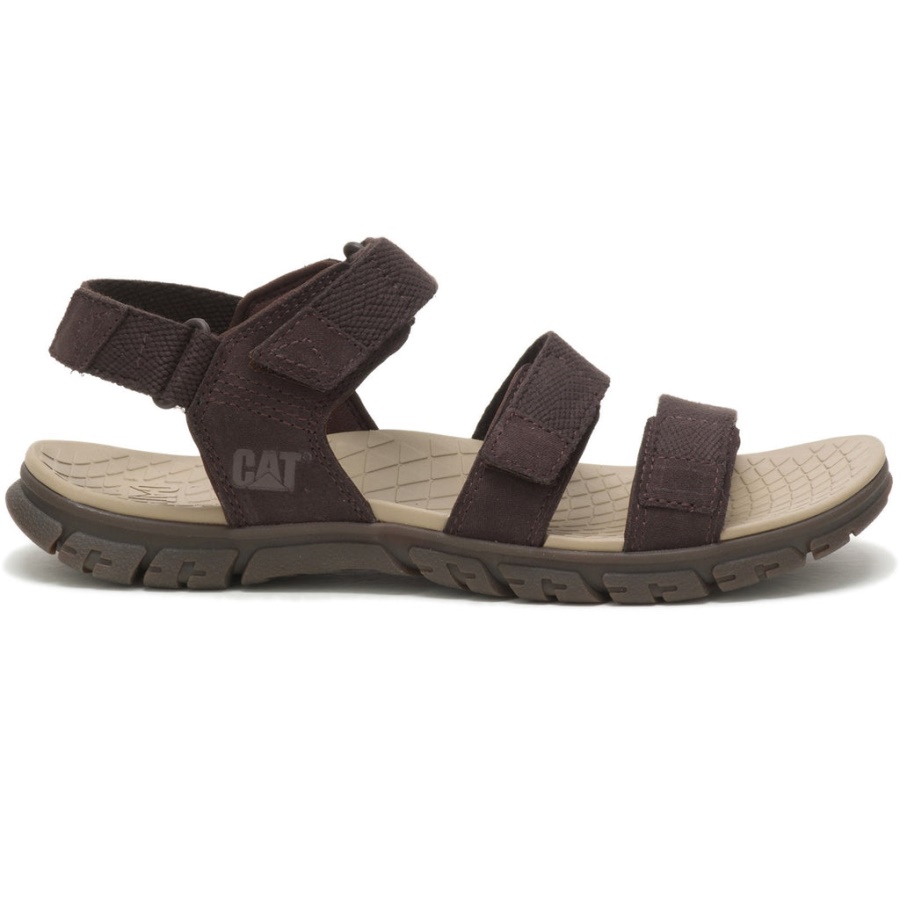 Caterpillar Apparatus Sandal Dark Brown