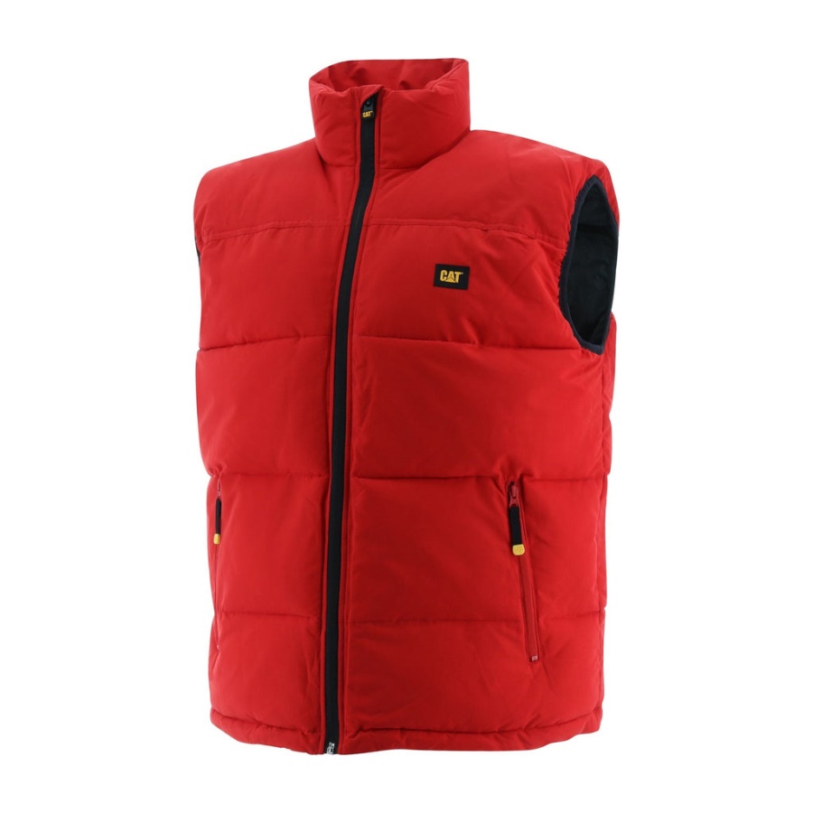 Caterpillar Arctic Zone Vest Hot Red