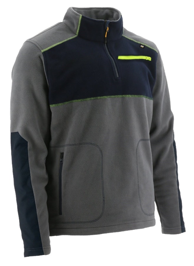 Caterpillar Argo Fleece 1-4 Zip Dark Shadow