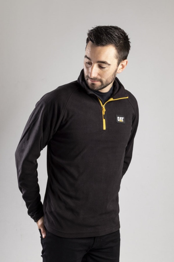 Caterpillar Concord Fleece Pullover Black