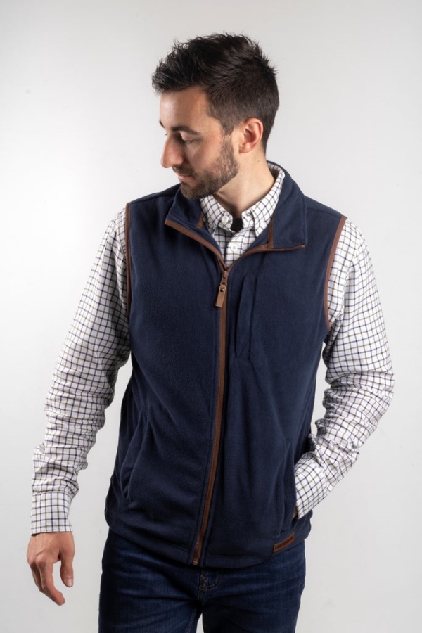 Caterpillar Concord Fleece Vest Eclipse