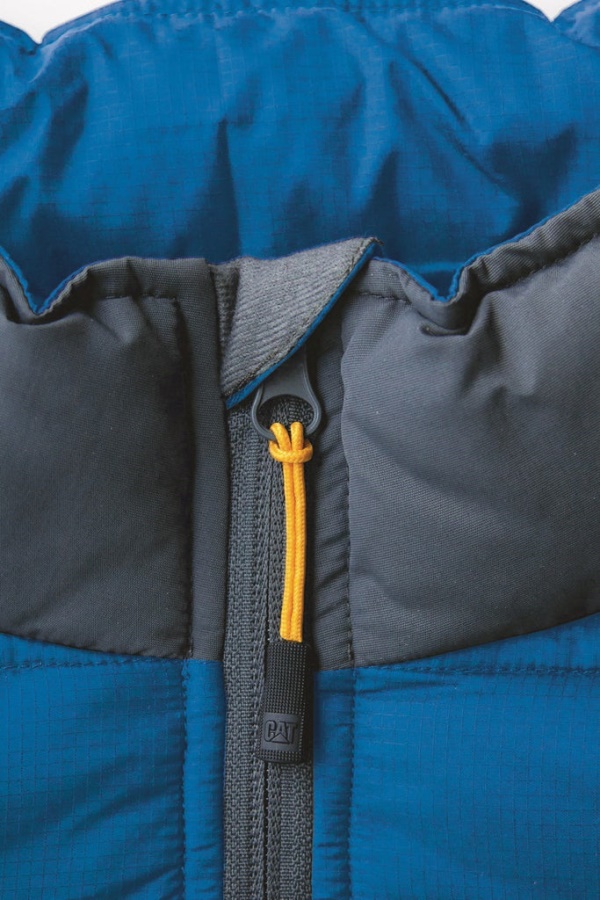 Caterpillar Defender Insulated Vest Blue