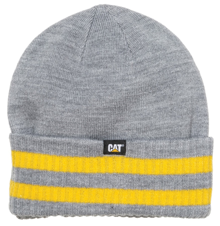 Caterpillar Dillon Beanie Grey-Yellow
