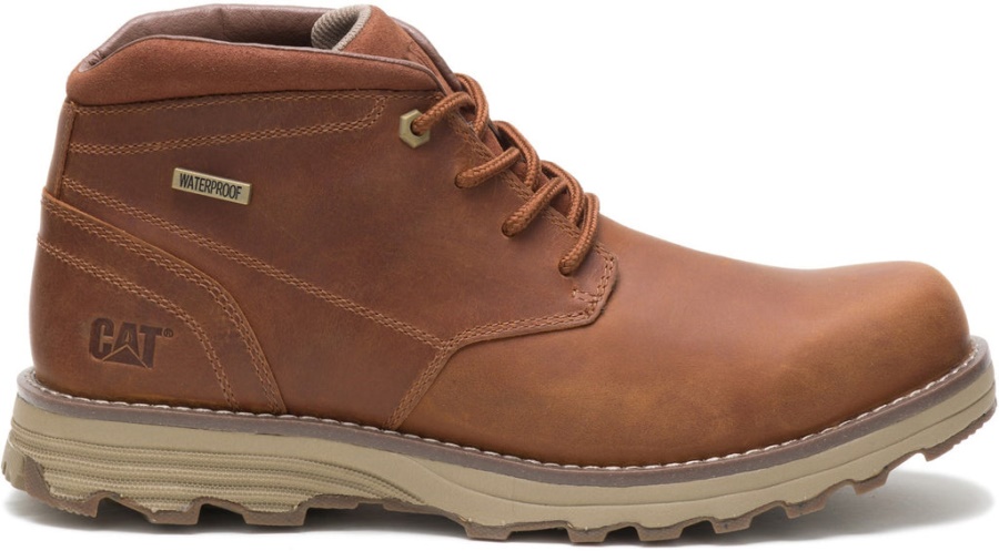 Caterpillar Elude Waterproof Lace Up Boot Camel