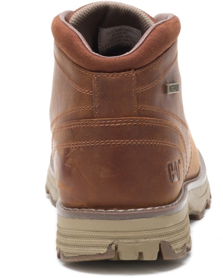 Caterpillar Elude Waterproof Lace Up Boot Camel
