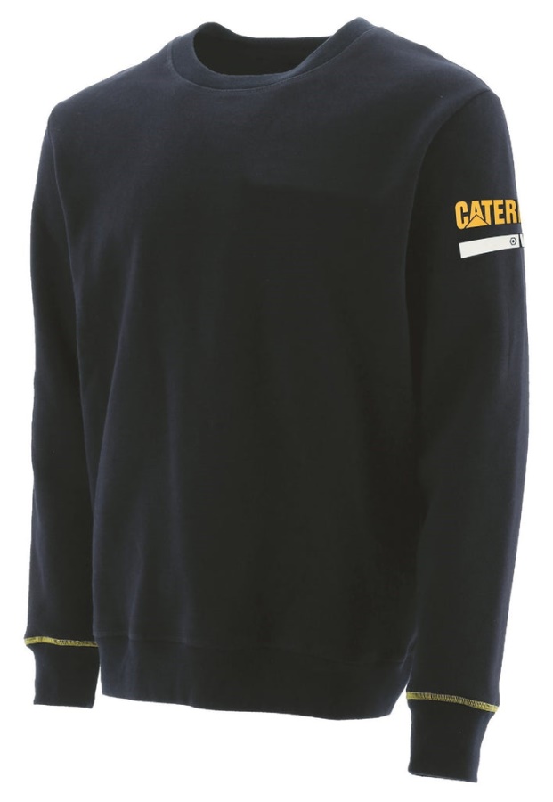Caterpillar Essentials Crew Neck Sweater Black