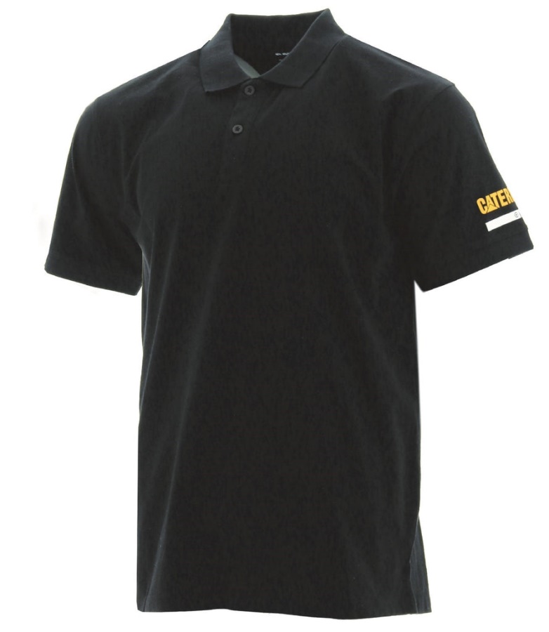 Caterpillar Essentials Polo Black