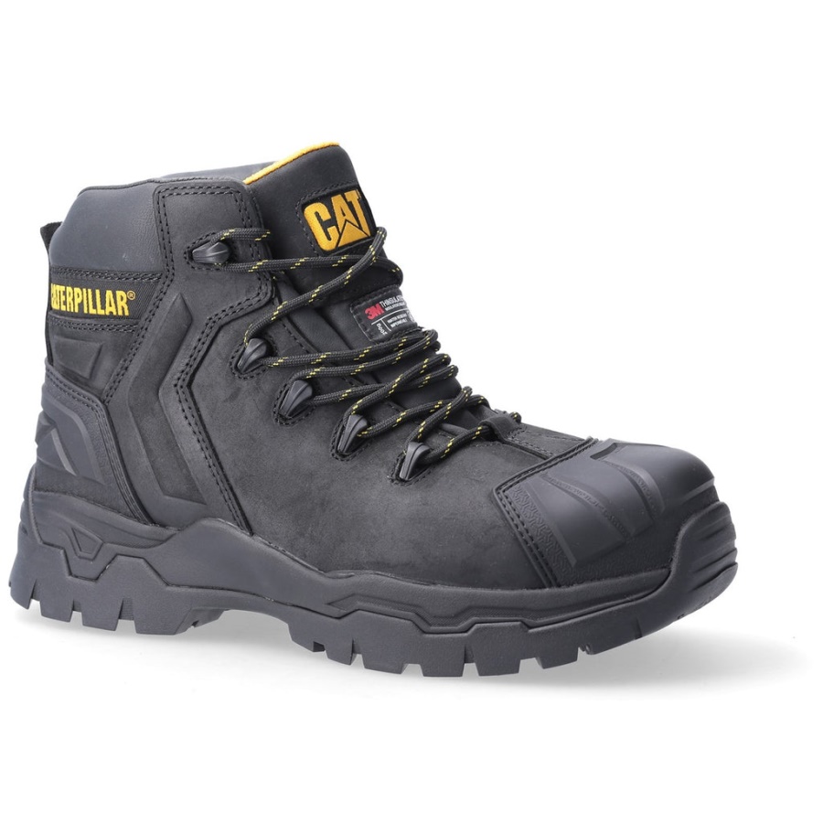 Caterpillar Everett S3 WP Safety Boot S1 Black