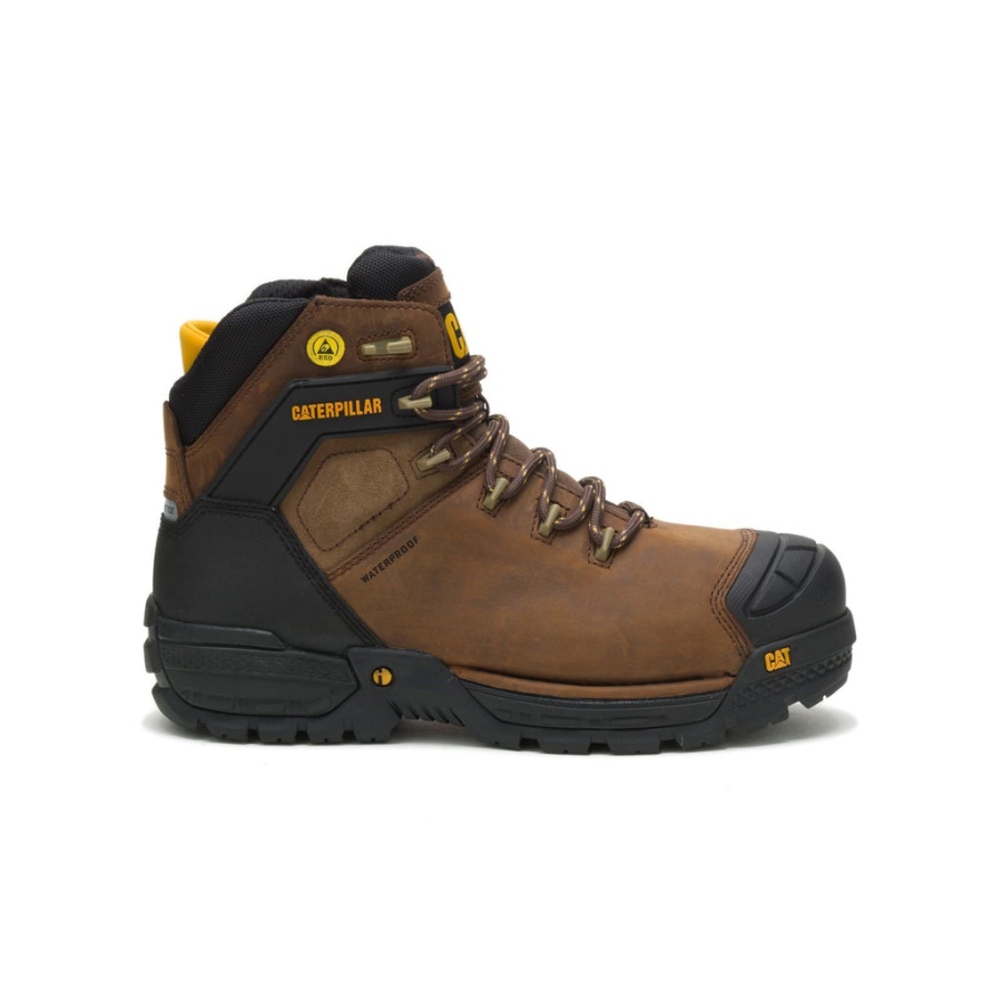 Caterpillar Excavator Safety Boot S3 Brown