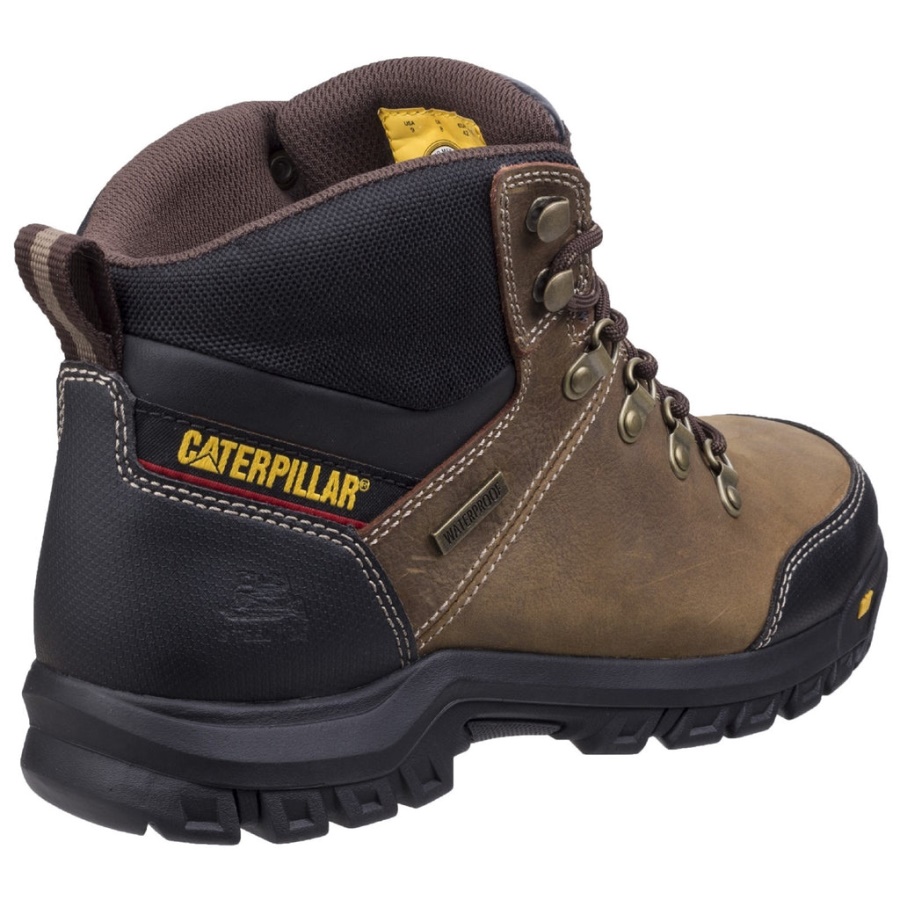 Caterpillar Framework Safety Boot ST S3 WR HRO SRA S3 Seal Brown