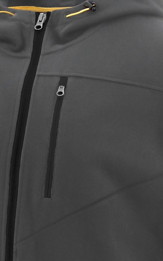 Caterpillar H2O Zip Work Sweatshirt Dark Shadow