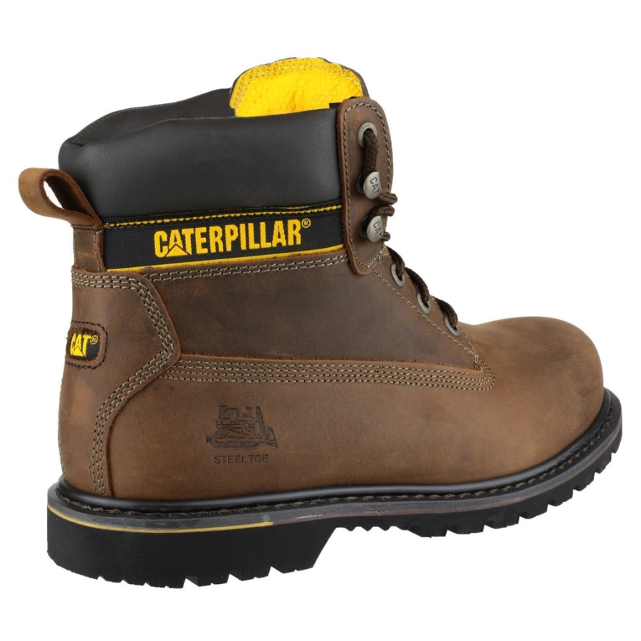 Caterpillar Holton Safety Boot SB Brown