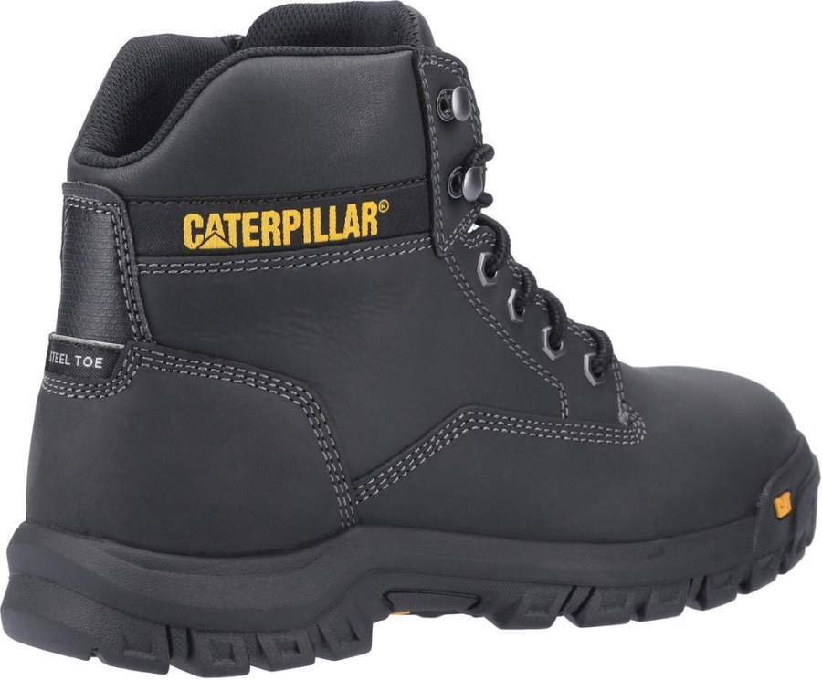 Caterpillar Median S3 Lace Up Safety Boot S3 Black