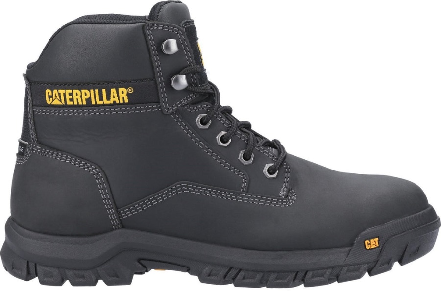 Caterpillar Median S3 Lace Up Safety Boot S3 Black