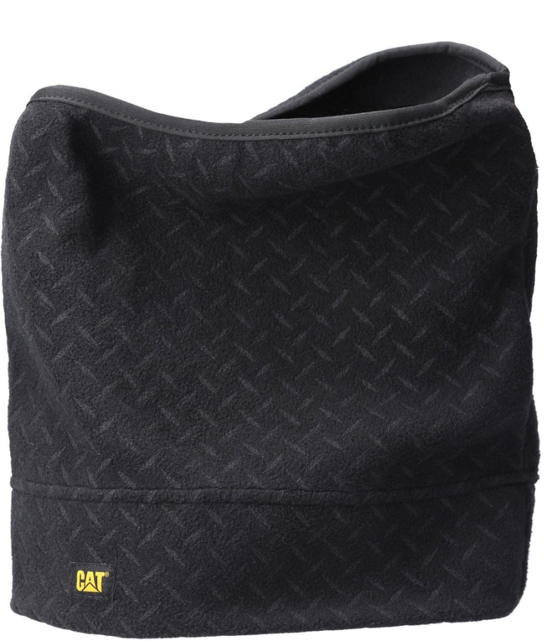 Caterpillar Neck Warmer Diamond Plate Black