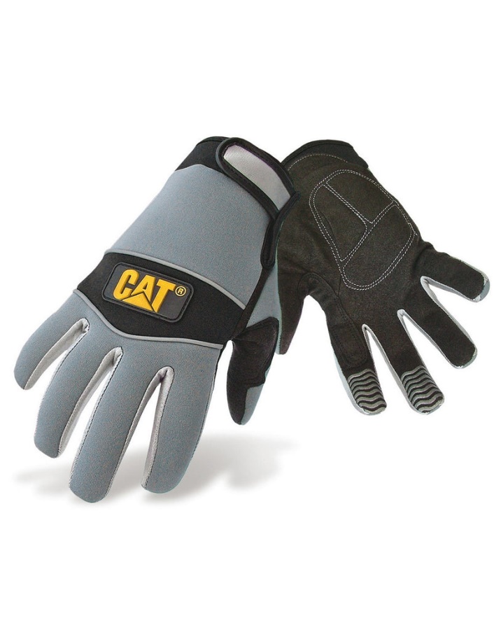 Caterpillar Neoprene Comfort Glove Black-Grey