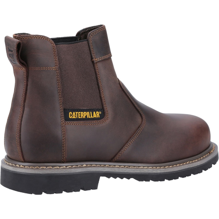 Caterpillar Powerplant Dealer Safety Boot SB Brown