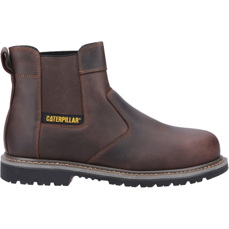 Caterpillar Powerplant Dealer Safety Boot SB Brown