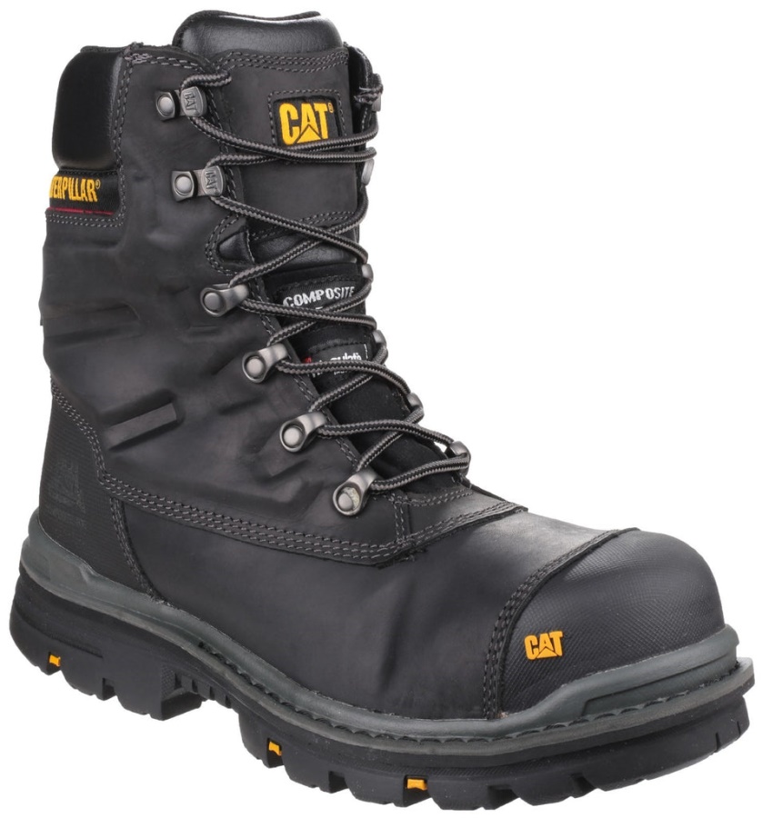 Caterpillar Premier Waterproof Safety Boot S3 Black