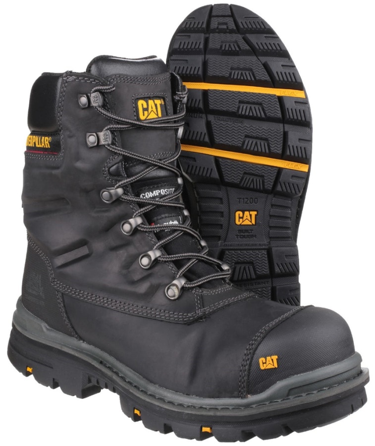 Caterpillar Premier Waterproof Safety Boot S3 Black