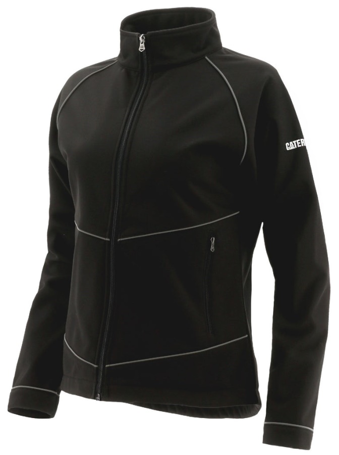 Caterpillar Sara Soft Shell Jacket Pitch Black