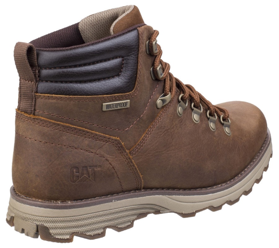 Caterpillar Sire Waterproof Lace Up Boot Brown Sugar