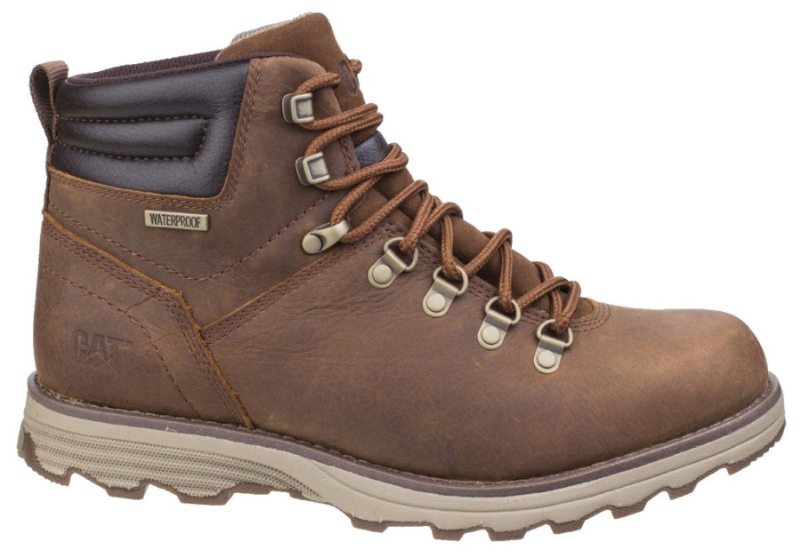 Caterpillar Sire Waterproof Lace Up Boot Brown Sugar