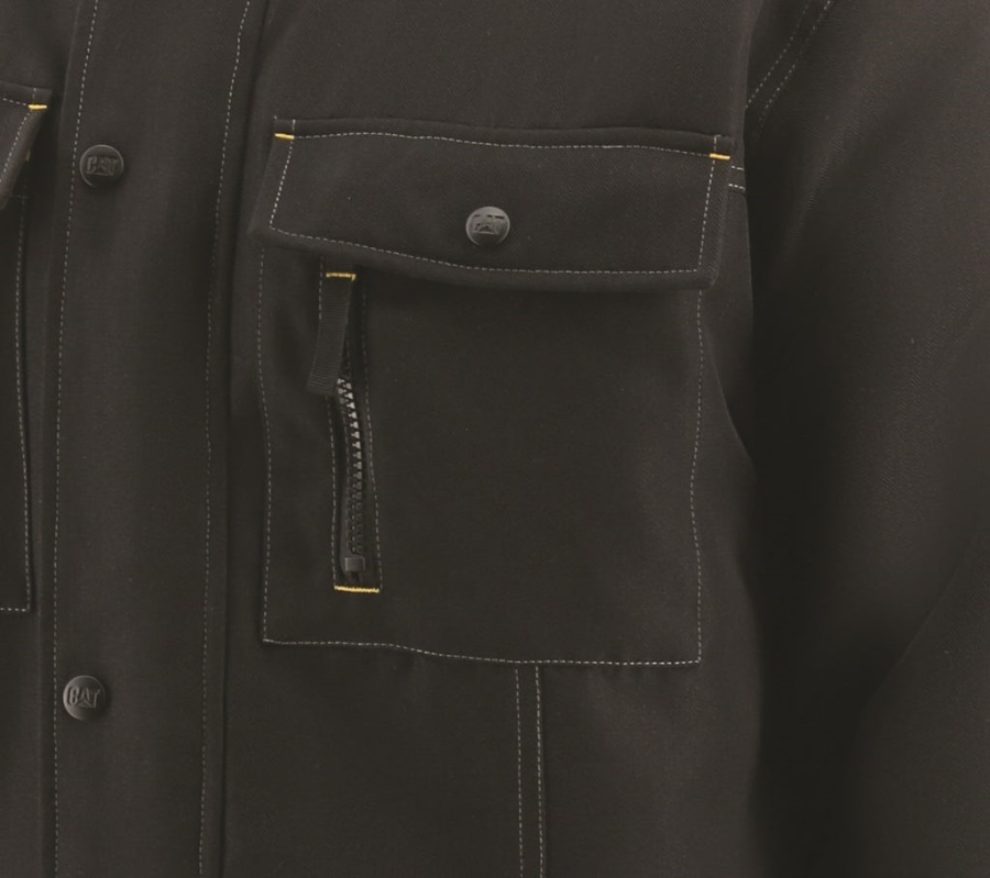 Caterpillar Stealth Insulated Workwear Jacket Black