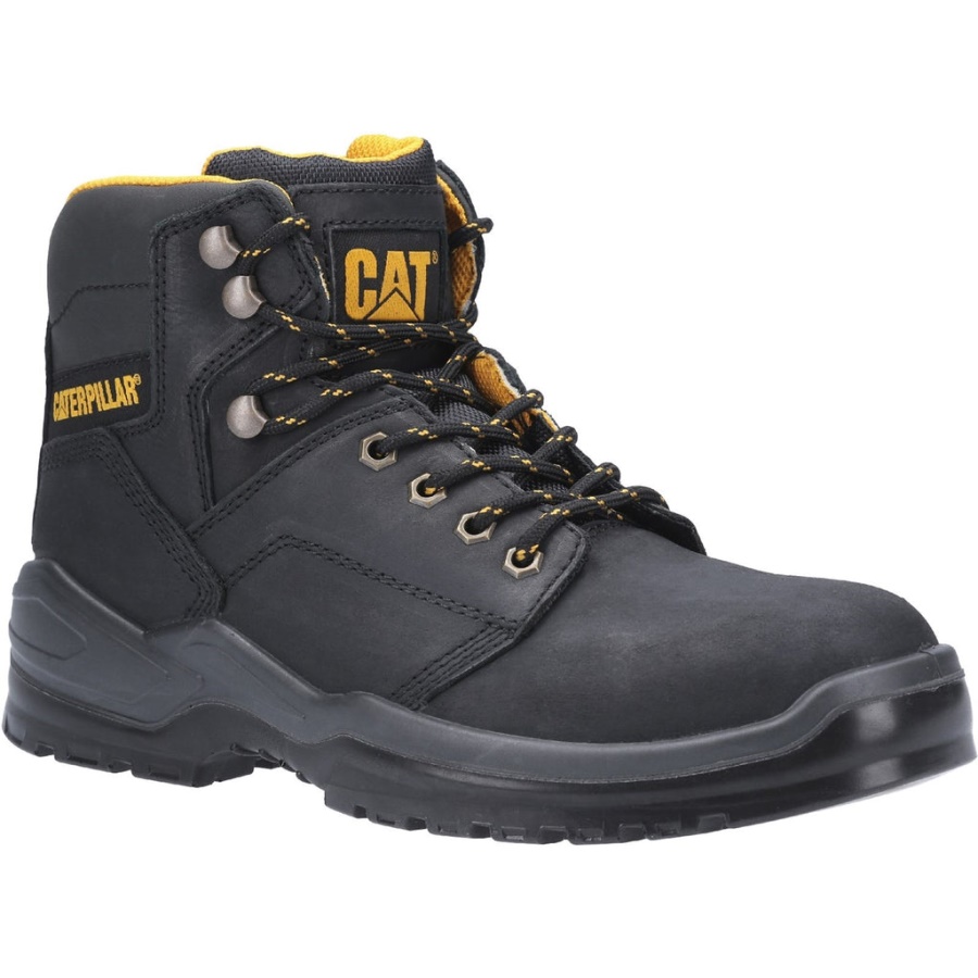 Caterpillar Striver Lace Up Injected Safety Boot S3 Black