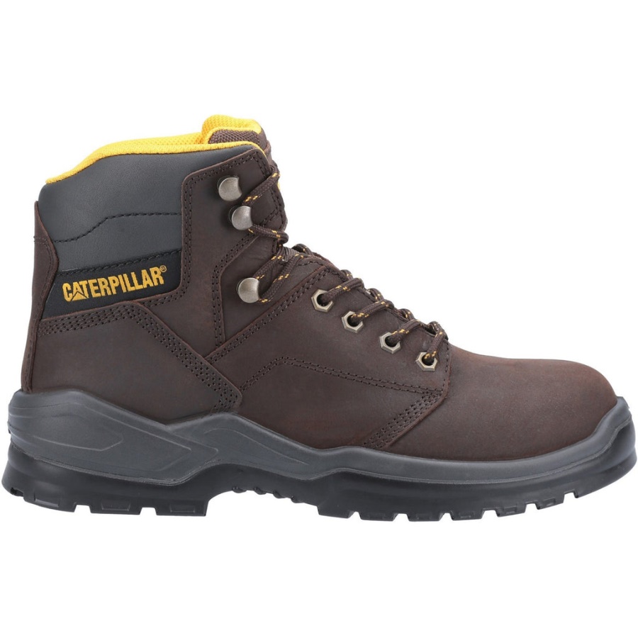 Caterpillar Striver Lace Up Injected Safety Boot S3 Brown