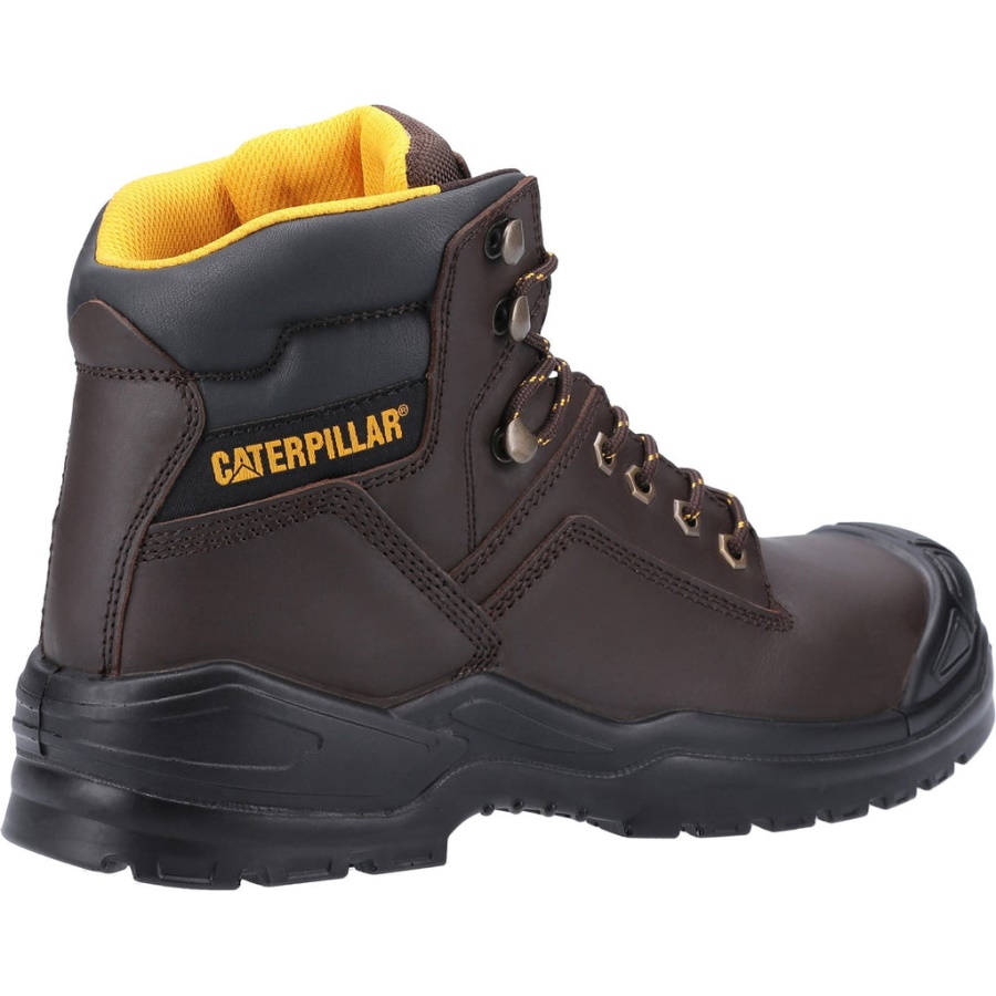 Caterpillar Striver Mid S3 Safety Boot S3 Brown