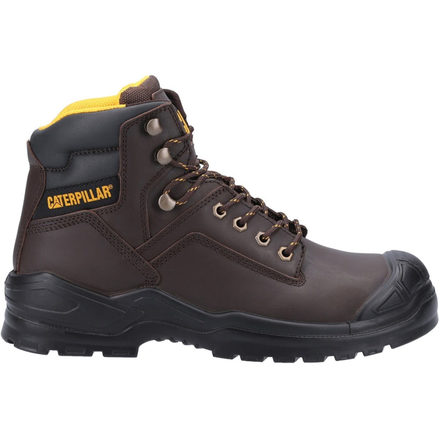 Caterpillar Striver Mid S3 Safety Boot S3 Brown