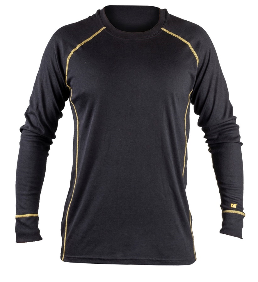 Caterpillar Thermo Long Sleeve Shirt Black