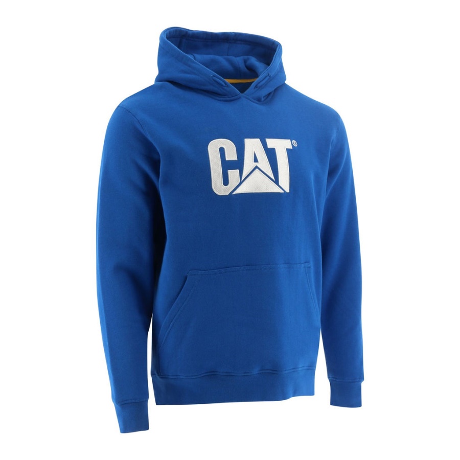 Caterpillar Trademark Hooded Sweatshirt Memphis Blue