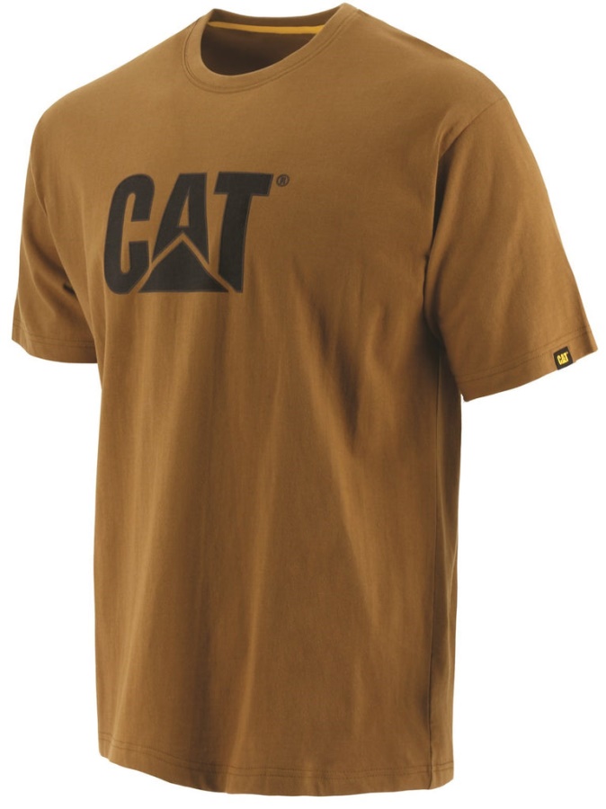 Caterpillar Trademark Logo T-Shirt Bronze