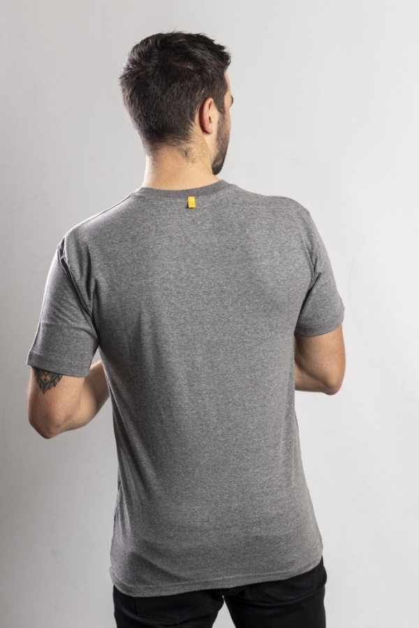 Caterpillar Trademark Logo T-Shirt Dark Heather Grey