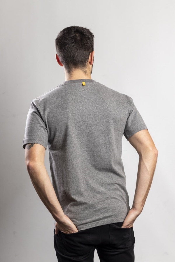 Caterpillar Trademark Logo T-Shirt Dark Heather Grey