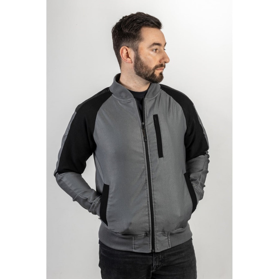 Caterpillar Trades Bomber Jacket Dark Shadow-Black