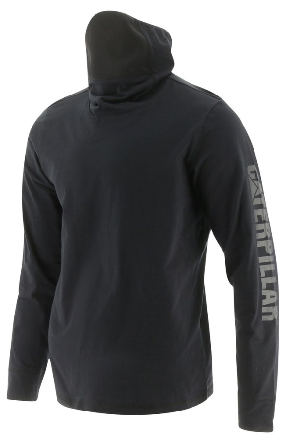 Caterpillar Viraloff Long Sleeve Gaiter Tee Black