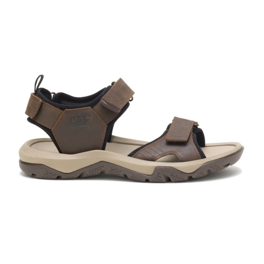 Caterpillar Waylon Sandal Chocolate Brown
